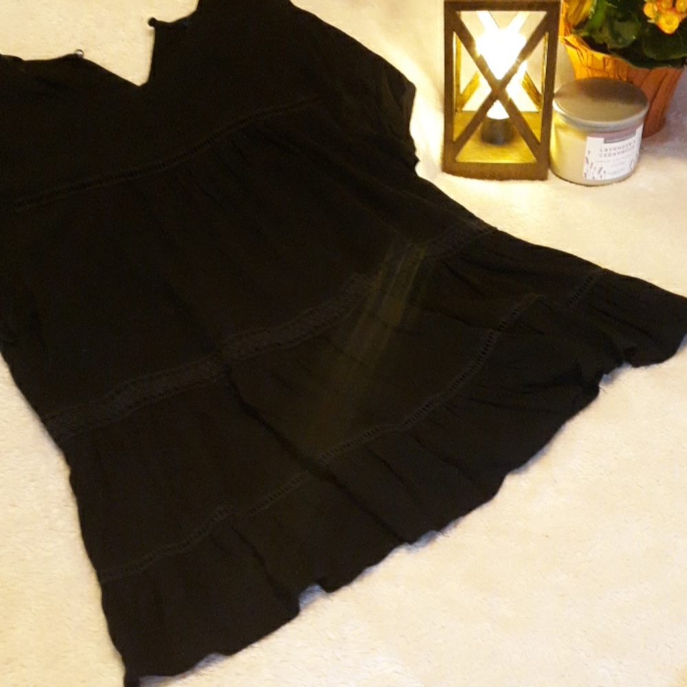 Blue Rain Black top